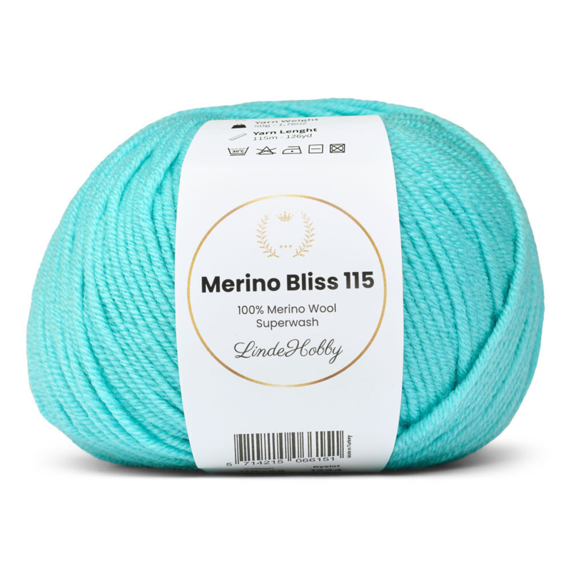 LindeHobby Merino Bliss 115 29 Hellmeergrün