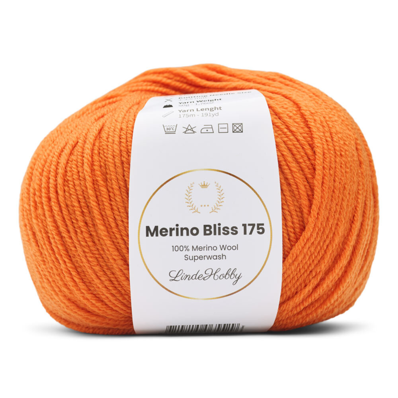 LindeHobby Merino Bliss 175 17 Gebranntes Orange