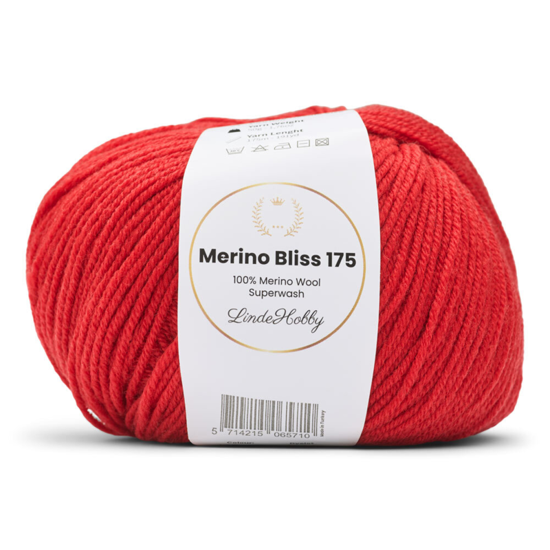 LindeHobby Merino Bliss 175 36 Kirschrot