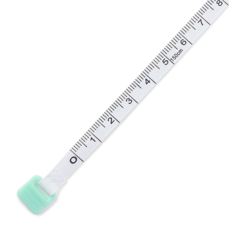 LindeHobby Quadratisches Einziehbares Maßband, 150 cm Grün