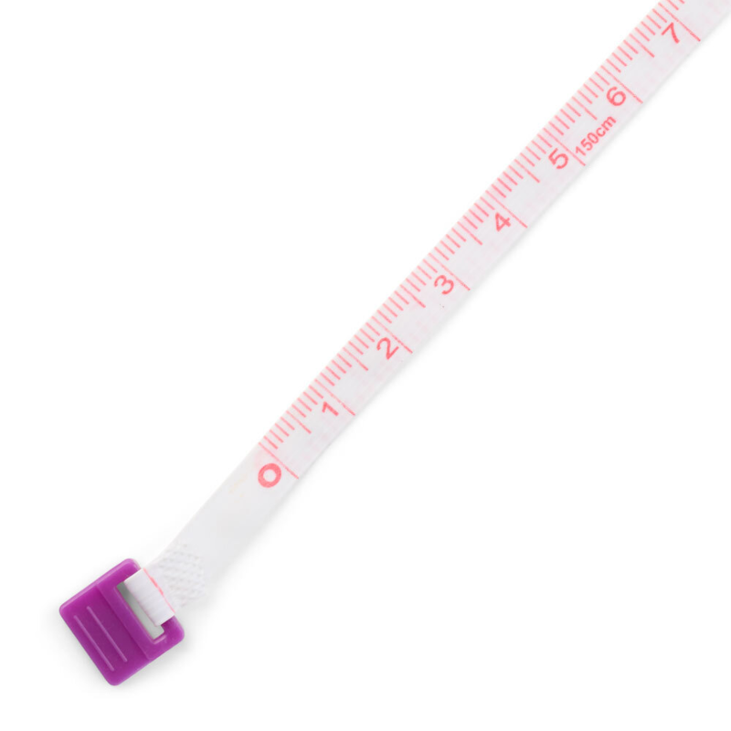 LindeHobby Einziehbares Maßband, 150 cm Lila