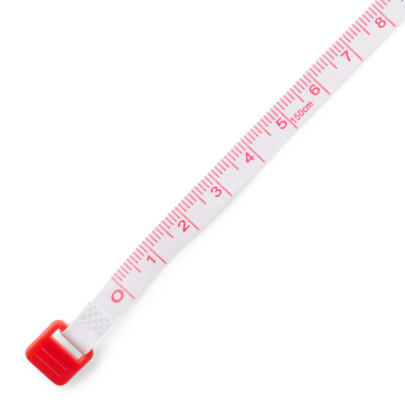 LindeHobby Einziehbares Maßband, 150 cm Rot