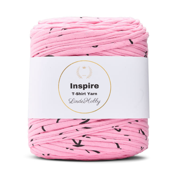 LindeHobby Inspire 88 Rosa mit schwarzem Muster (Print)
