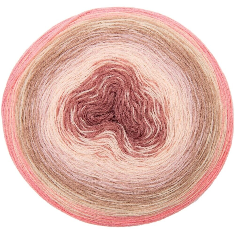 Rico Design Creative Wool Dégradé Super 6 18 Rosa-Lila