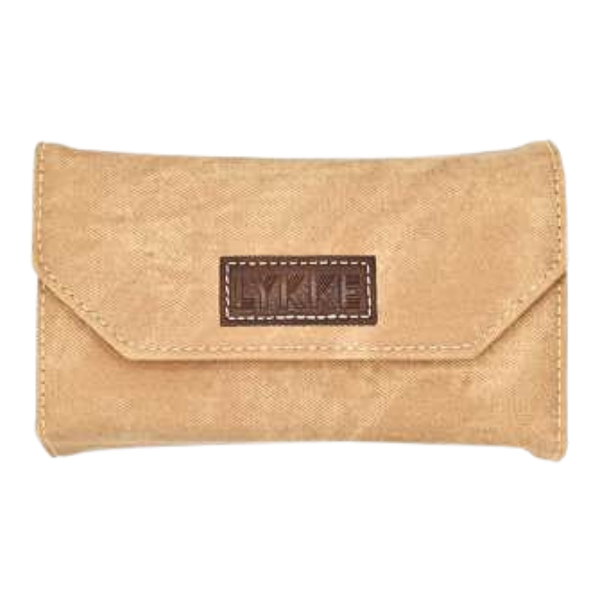 LYKKE Austauschbare Rundstricknadelset Naturale, Tan, 9 cm