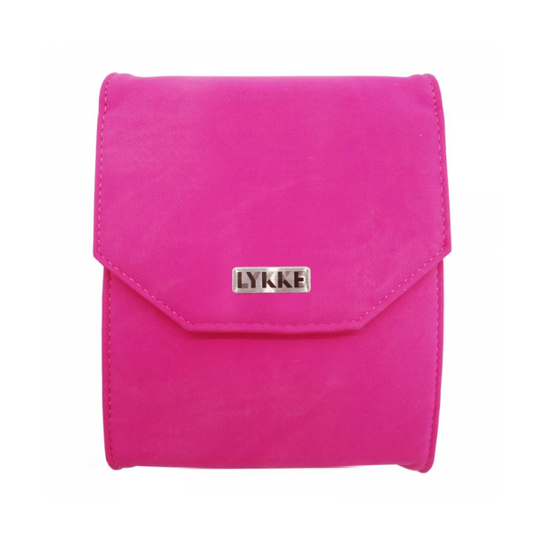LYKKE Austauschbare Rundstricknadelset Blush, Starter Set, Fuchsia, 13 cm