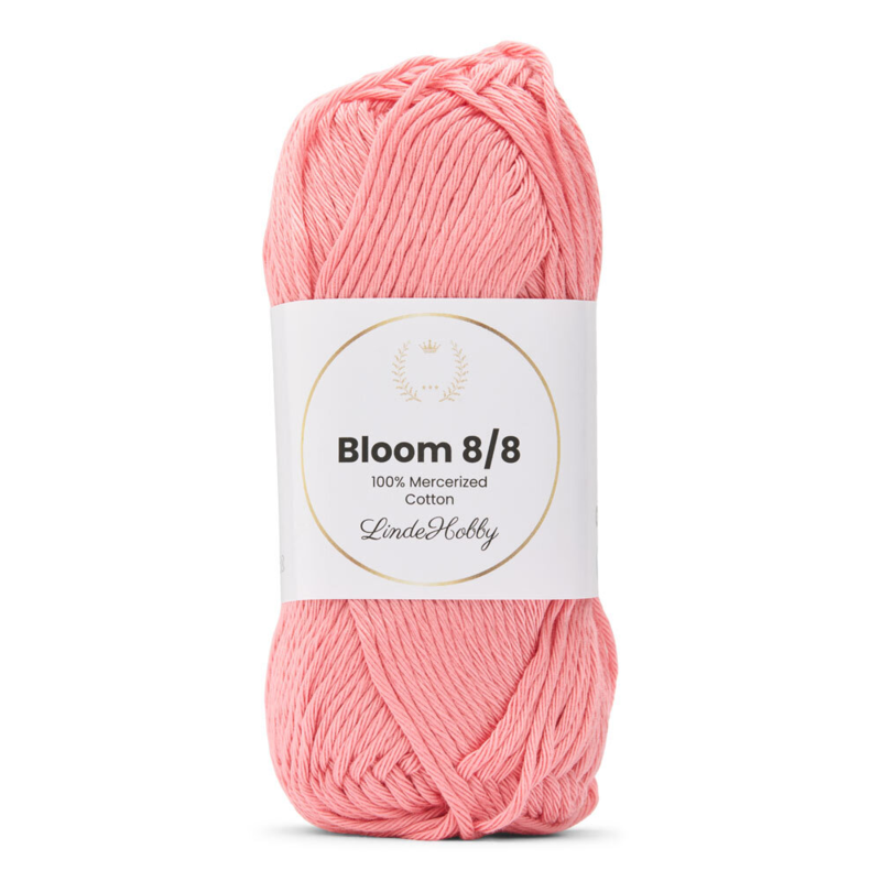 LindeHobby Bloom 8/8 Mercerized Cotton 11 Koralle