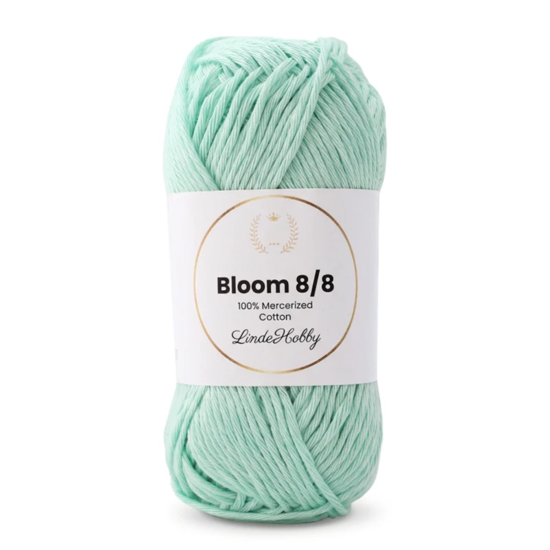 LindeHobby Bloom 8/8 Mercerized Cotton 37 Pastellminze