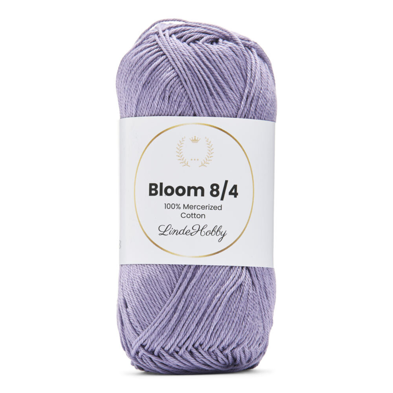 LindeHobby Bloom 8/4 Mercerized Cotton 12 Helllila