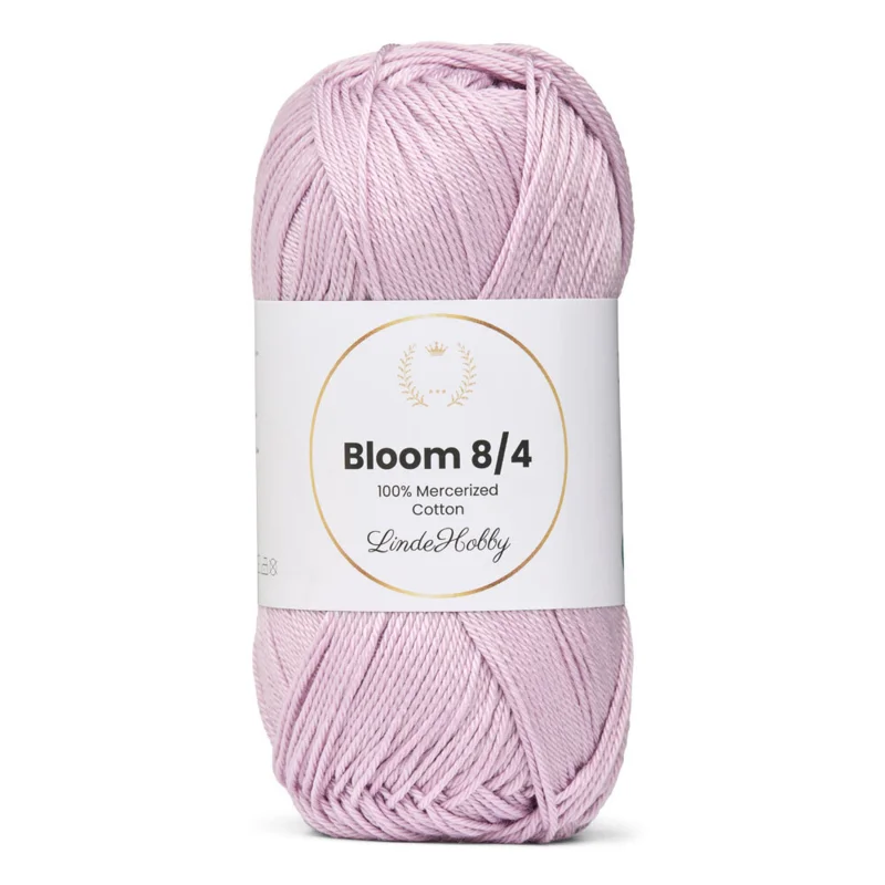 LindeHobby Bloom 8/4 Mercerized Cotton 26 Helles Lila