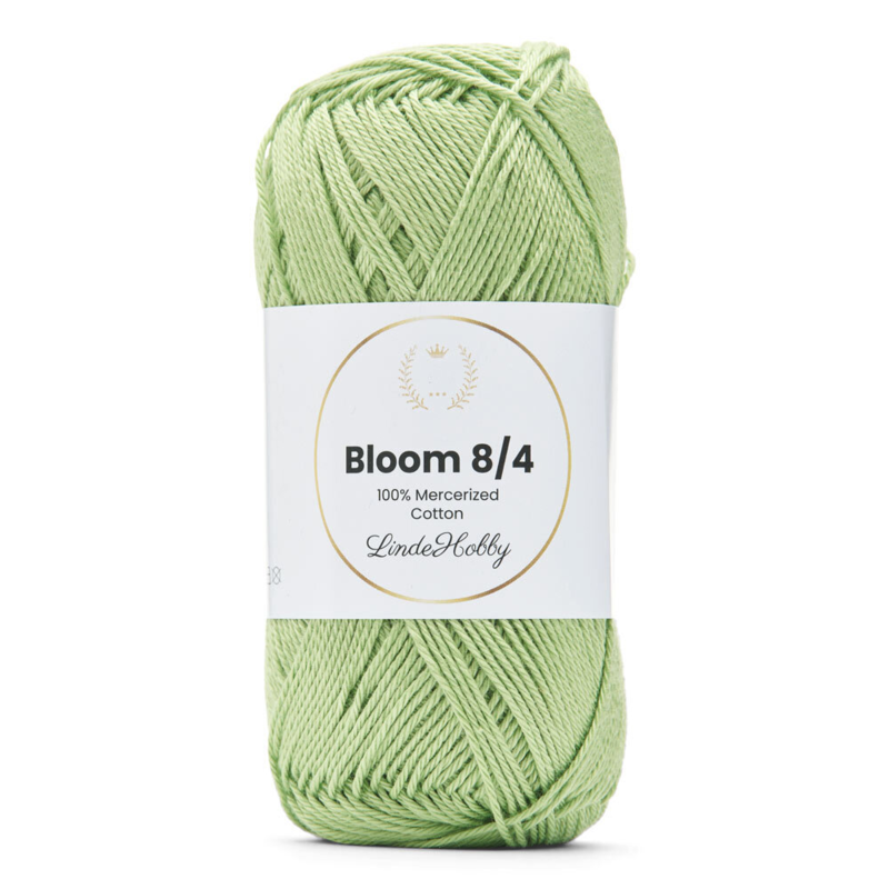 LindeHobby Bloom 8/4 Mercerized Cotton 18 Limette