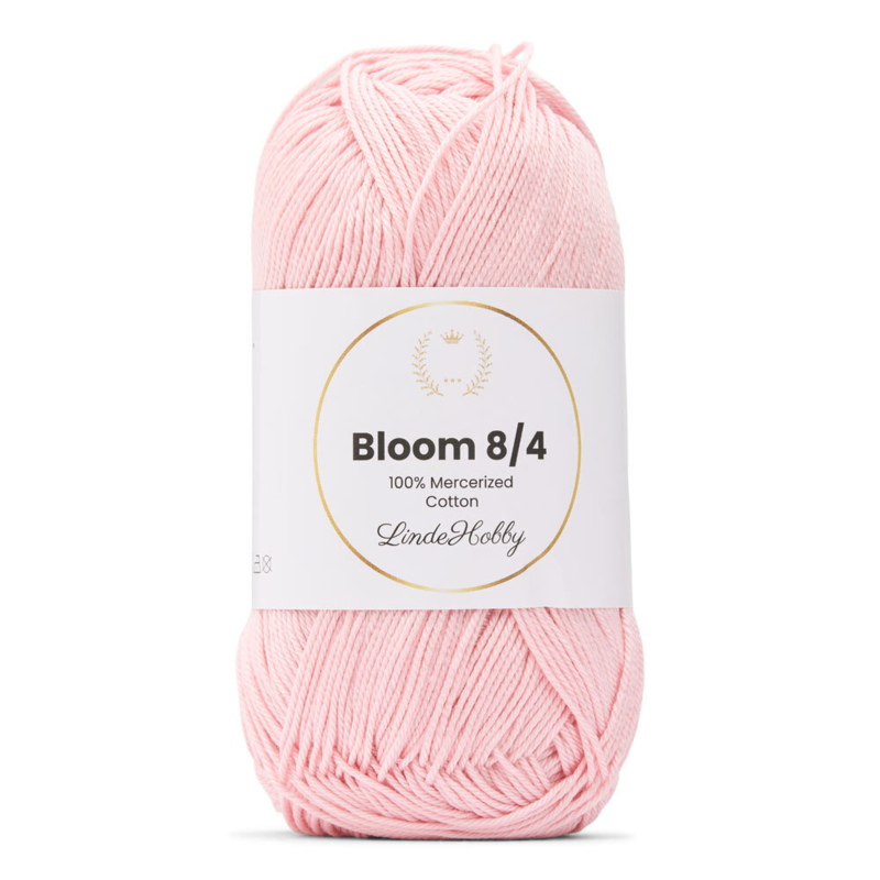 LindeHobby Bloom 8/4 Mercerized Cotton 09 Hellrosa