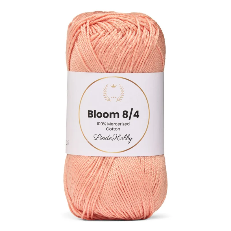 LindeHobby Bloom 8/4 Mercerized Cotton 32 Aprikose