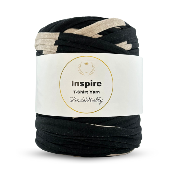 LindeHobby Inspire Print 96 Schwarze und braune Streifen