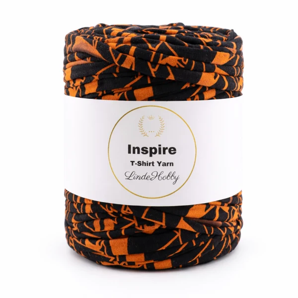 LindeHobby Inspire Print 26 Schwarz mit orangem Druck