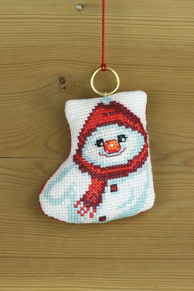 Stickset Schneemann 8x8 cm