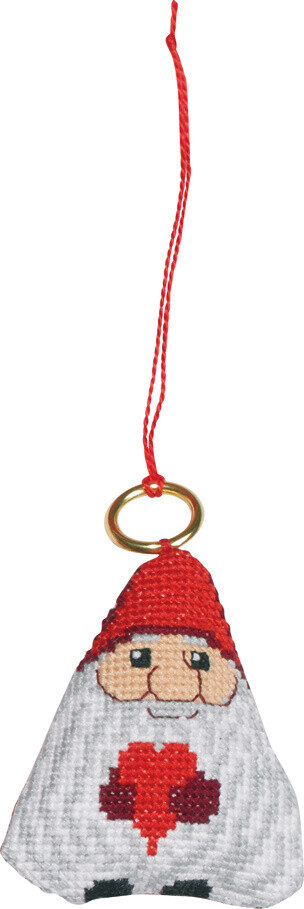 Stickpackung Weihnachtsmann 6 x 7 cm