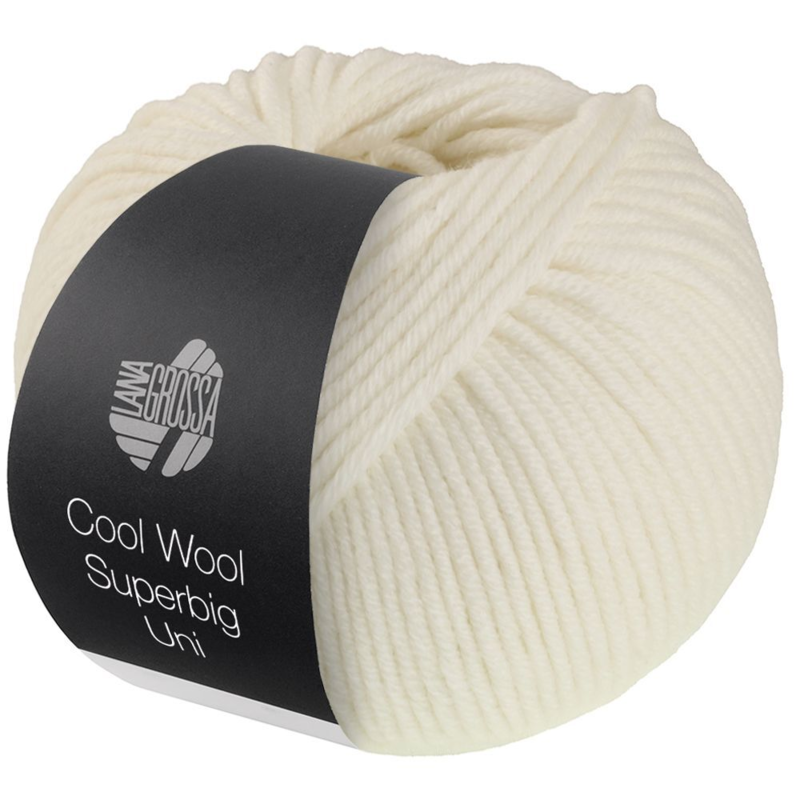 Lana Grossa Cool Wool Superbig 34 Weiß