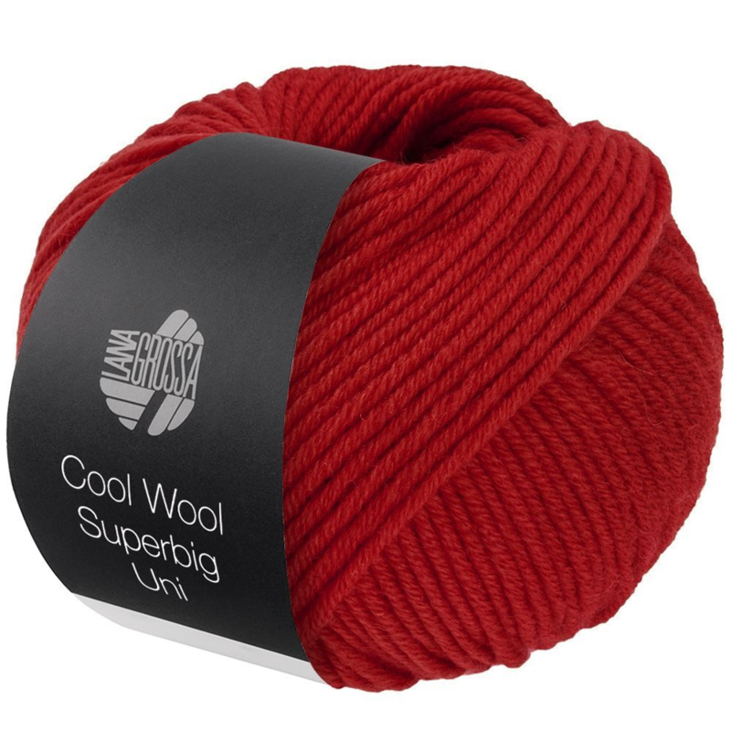 Lana Grossa Cool Wool Superbig 9 Rot