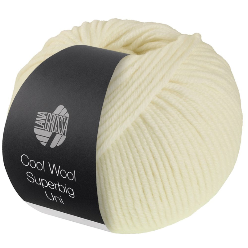 Lana Grossa Cool Wool Superbig 35 Eierschale