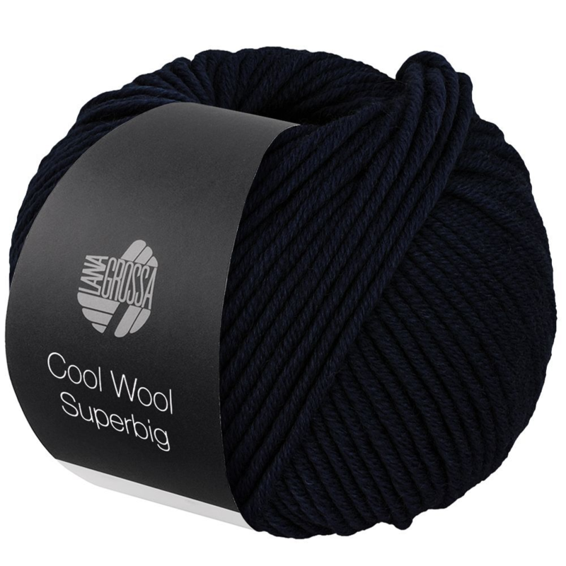 Lana Grossa Cool Wool Superbig 44 Nachtblau