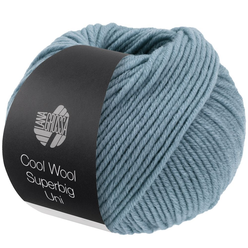 Lana Grossa Cool Wool Superbig 19 Graublau