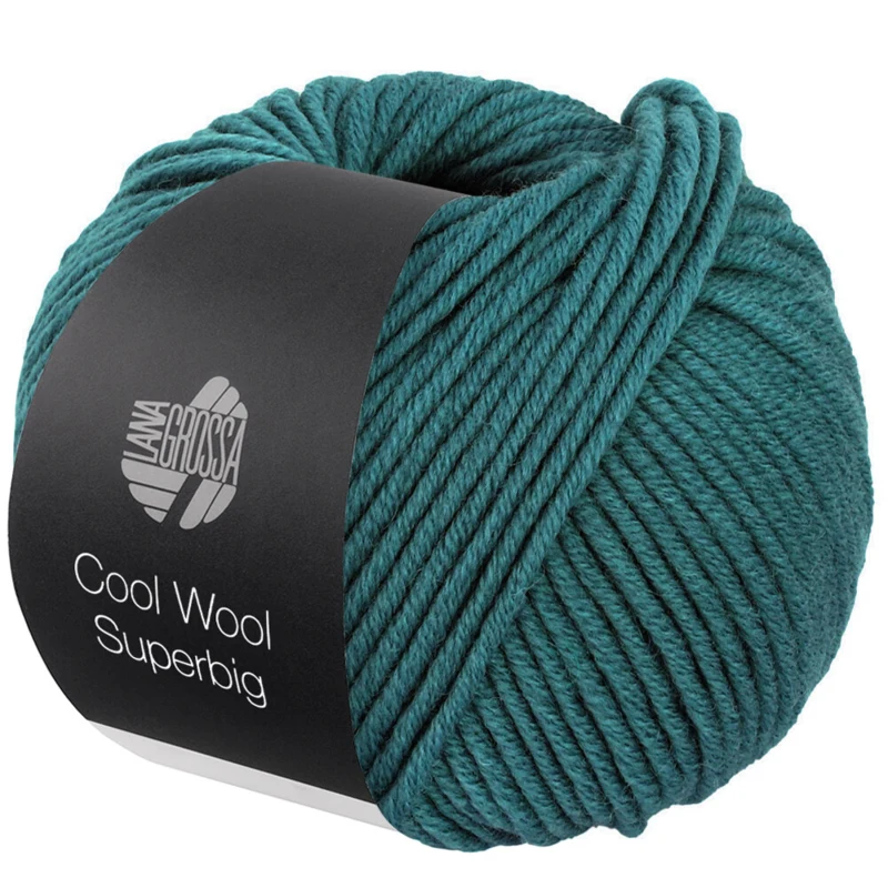 Lana Grossa Cool Wool Superbig 50 Petrolgrün