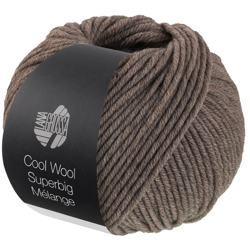Lana Grossa Cool Wool Superbig 213 Taupe meliert