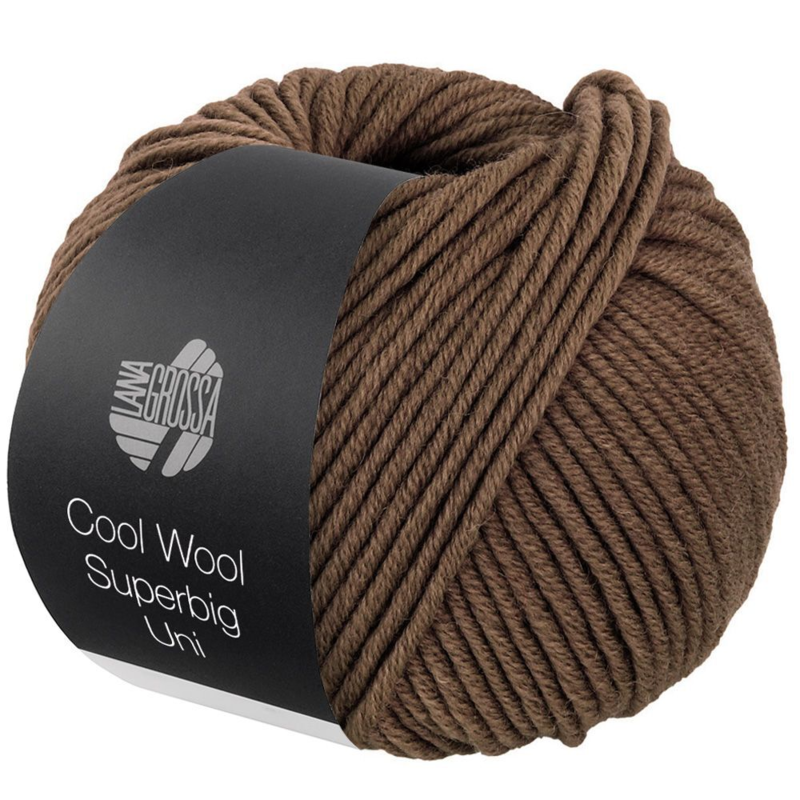 Lana Grossa Cool Wool Superbig 42 Graubraun