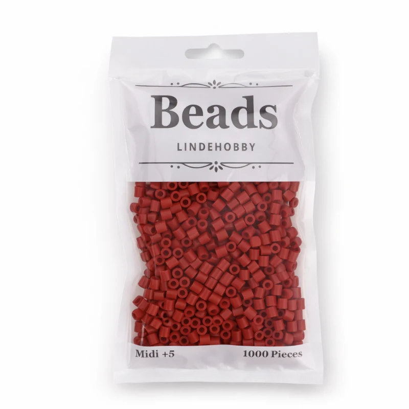 LindeHobby Beads 146 Blutrosenrot