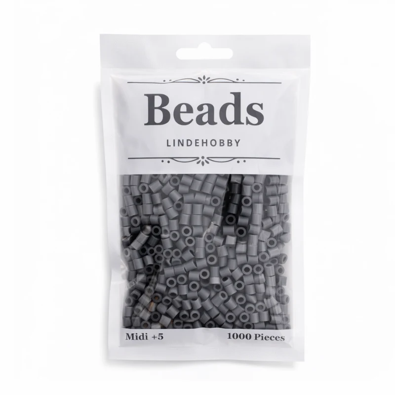 LindeHobby Beads 156 Stahlgrau