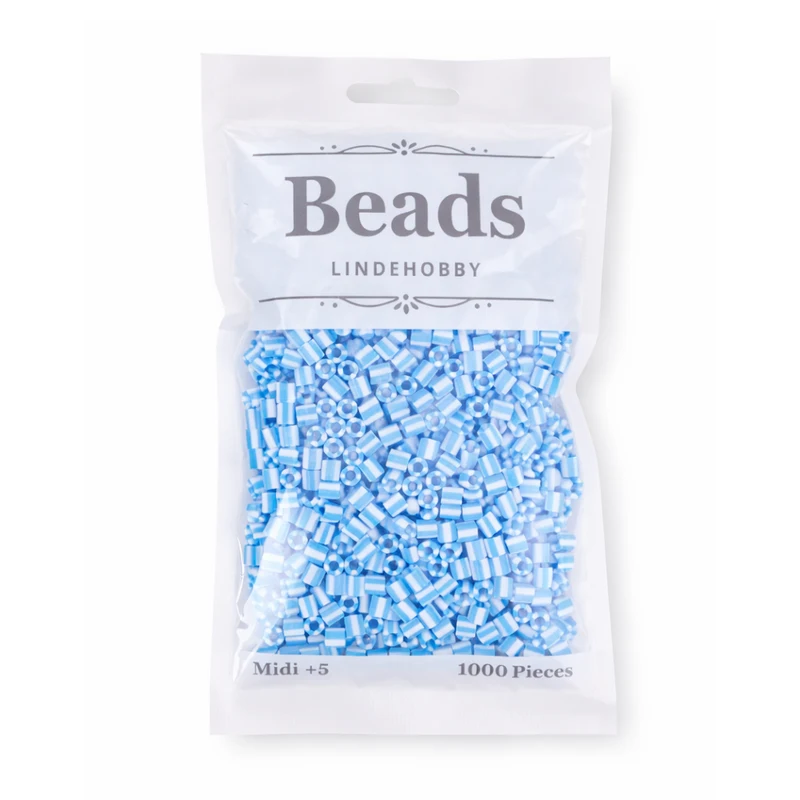 LindeHobby Beads Stripes 03 Eisberg
