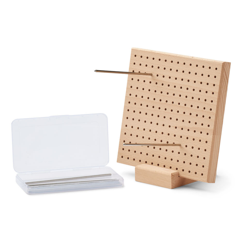 LindeHobby Blocking-Platte, Holz, 15x15 cm