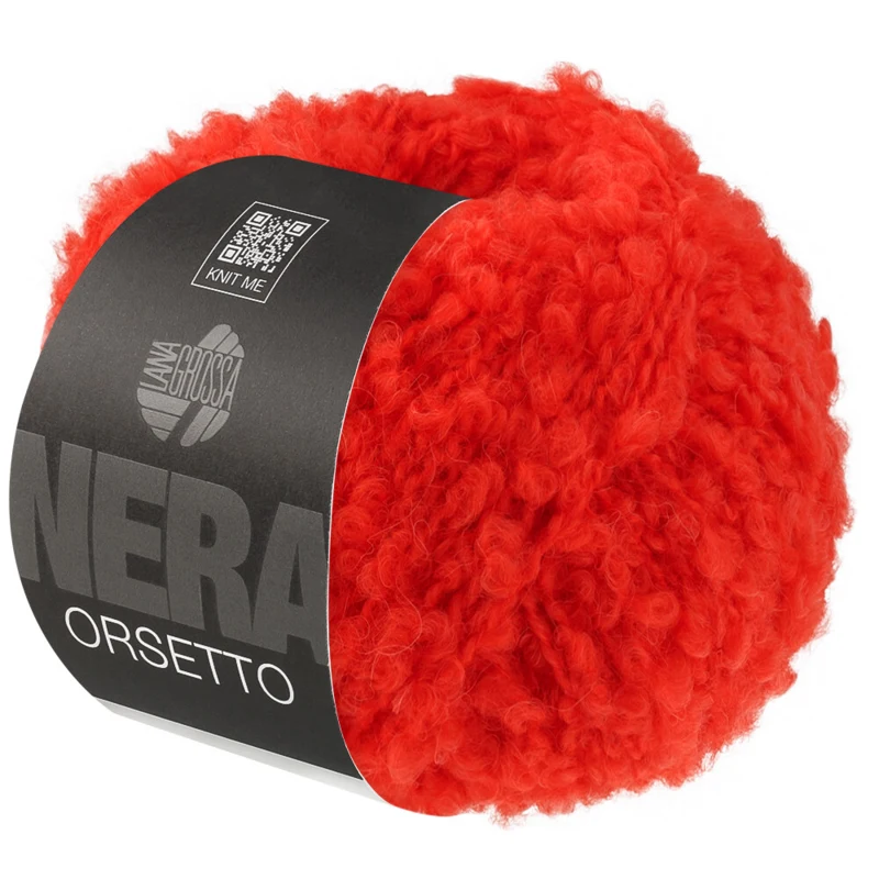 Lana Grossa Orsetto 17 Leuchtendrot