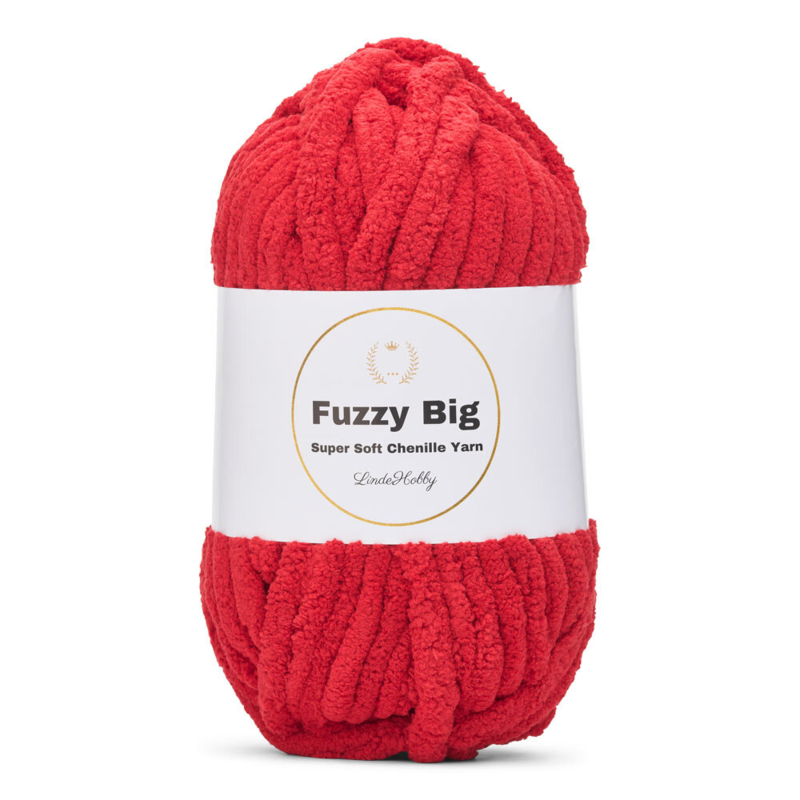 LindeHobby Fuzzy Chenille BIG 27 Rubin