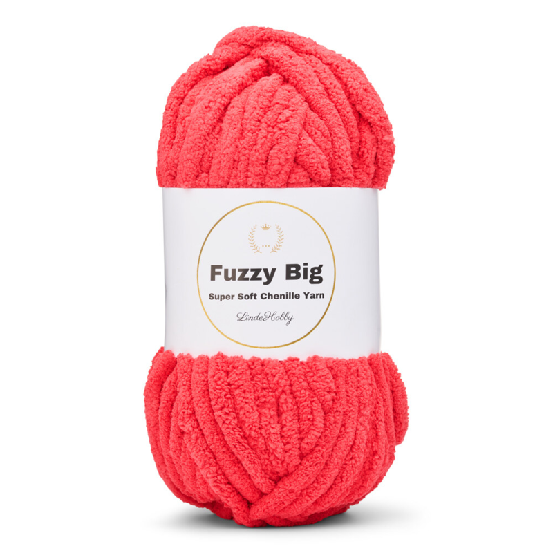 LindeHobby Fuzzy Chenille BIG 35 Koralle