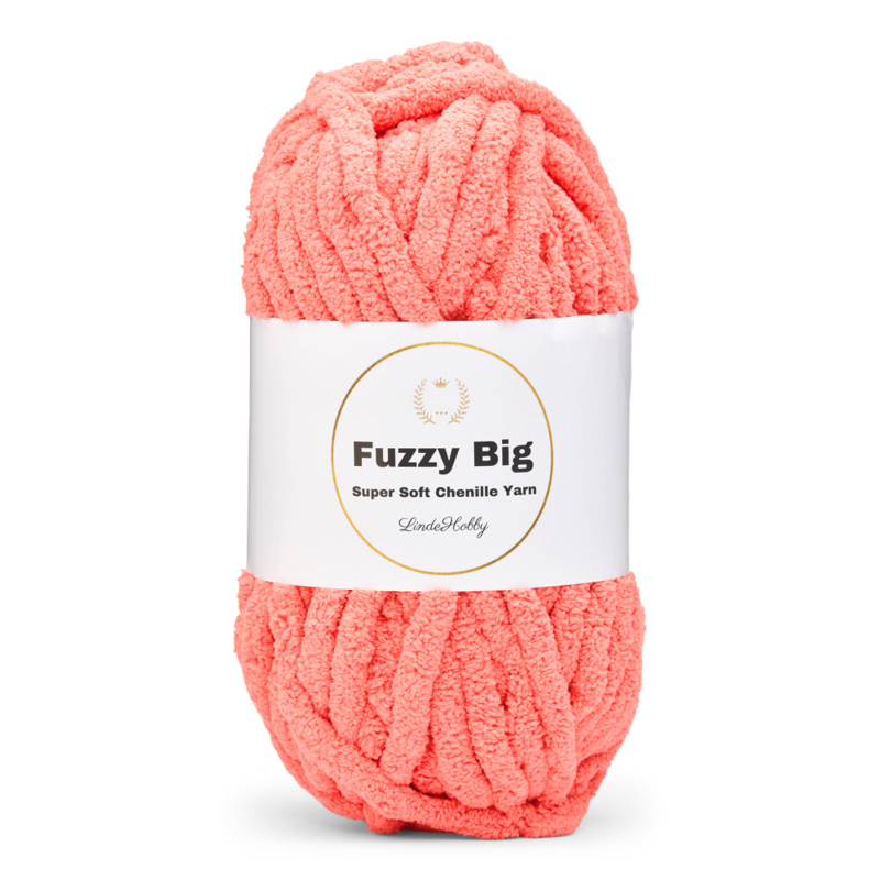 LindeHobby Fuzzy Chenille BIG 33 Dunkler Lachs