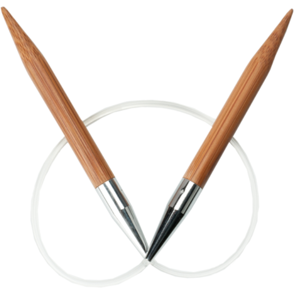 ChiaoGoo Rundstricknadeln Bambus Patina (23–100 cm)