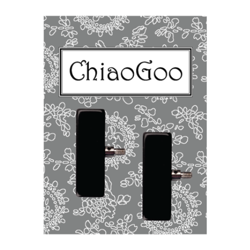 ChiaoGoo Kabelstopper, 2 Stück Large Schwarz