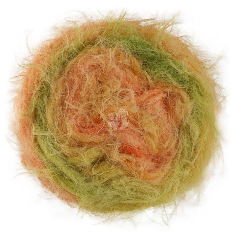 Lana Grossa Basta Mista 104 Kiwi/Pistazie/Vanille/Senfgelb/Pfirsich/Apricot