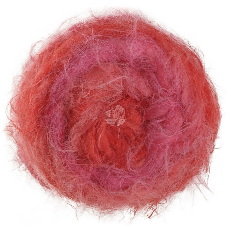 Lana Grossa Basta Mista 106 Rosa/Pink/Lachs/Koralle/Rot