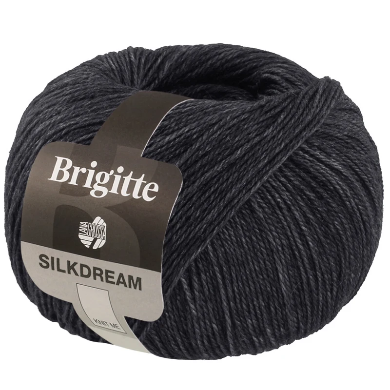 Lana Grossa Brigitte Silkdream 22 Schiefer