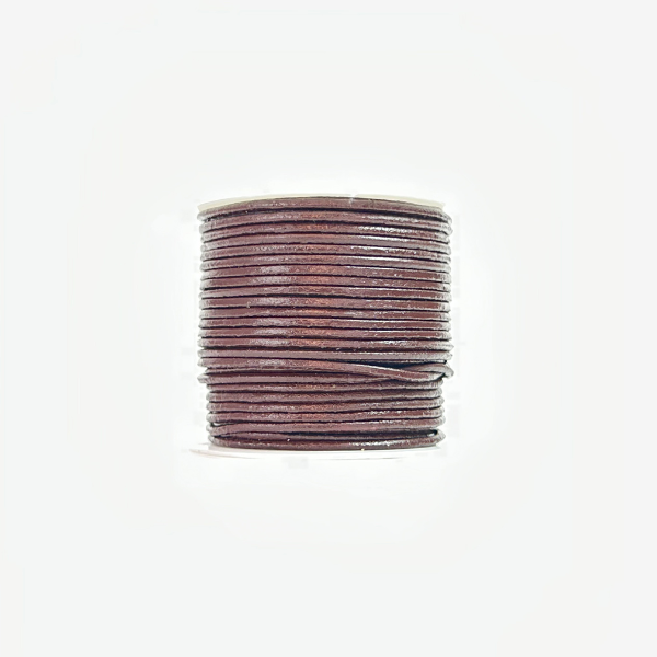 HobbyArts Lederschnur, 10 m, Dunkelbraun 1.50 mm