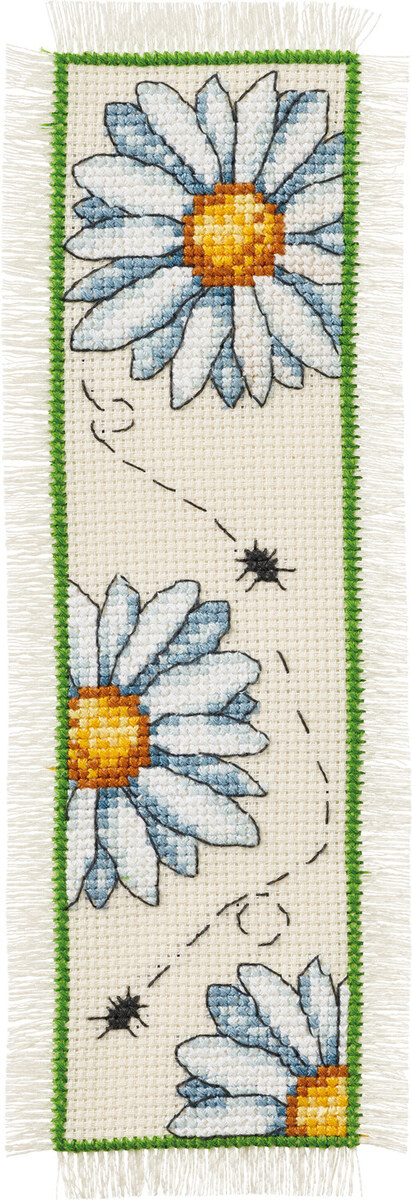Stickset Margeriten 7 x 22 cm