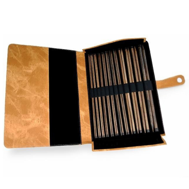 LYKKE Jackenstricknadeln-Set Umber, Tan, 35 cm