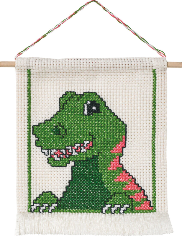 Stickpackung MFK Dinosaurier M5119/18 16 x 18 cm