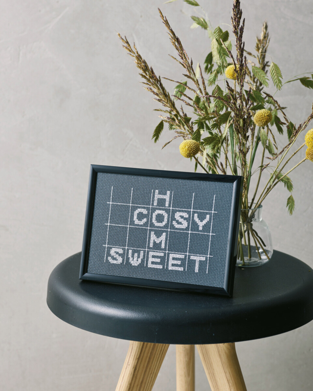 Stickset Cosy sweet home 18x13 cm