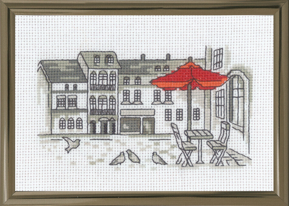 Stickset Parasol R5794 15x10 cm