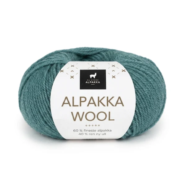 Du Store Alpakka Wool 516 Dunkel Meeresgrün
