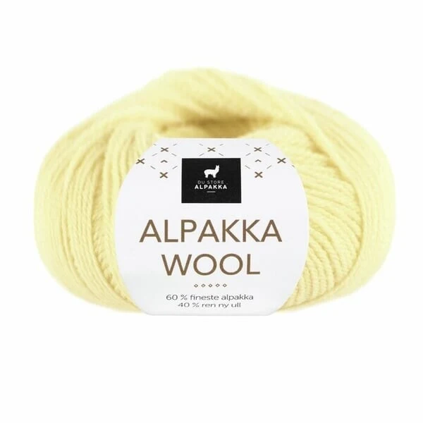 Du Store Alpakka Wool 560 Hellgelb